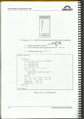 Visual 2005 senati  i