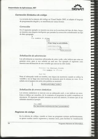 Visual 2005 senati  i