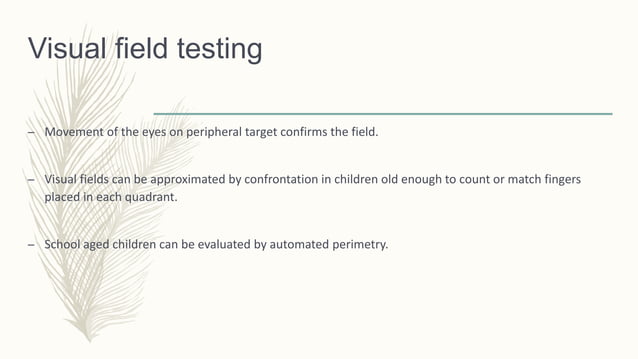 Visual acuity assessment in paediatric patients.pptx2222 | PPTX