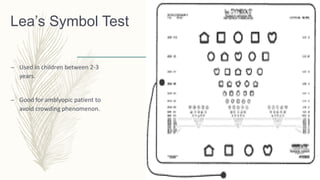 Visual acuity assessment in paediatric patients.pptx2222 | PPTX