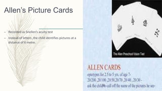 Visual acuity assessment in paediatric patients.pptx2222 | PPTX