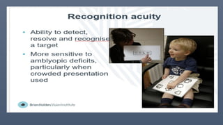 Comprehensive Visual Acuity Assessment and Development in Children | PPTX