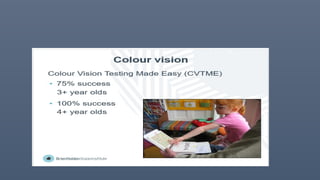 Comprehensive Visual Acuity Assessment and Development in Children | PPTX