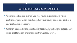 Detection Acuity Examples Comprehensive Guide to Visual Acuity: Testing, Types, and Clinical ...