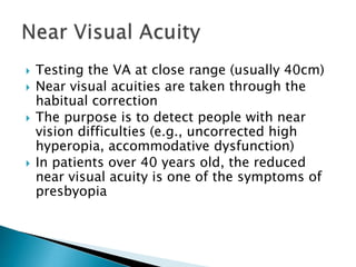 Comprehensive Visual Acuity Testing Methods for Pediatric Patients | PDF