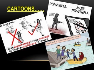 CARTOONS……
 