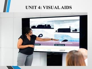 UNIT 4: VISUALAIDS
 