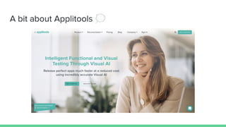 Visual AI Testing Using Applitools | PDF