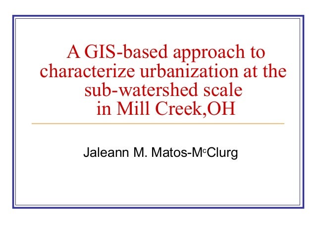 Visual Analysis And Pattern Recognition Using Gis And Remote - 