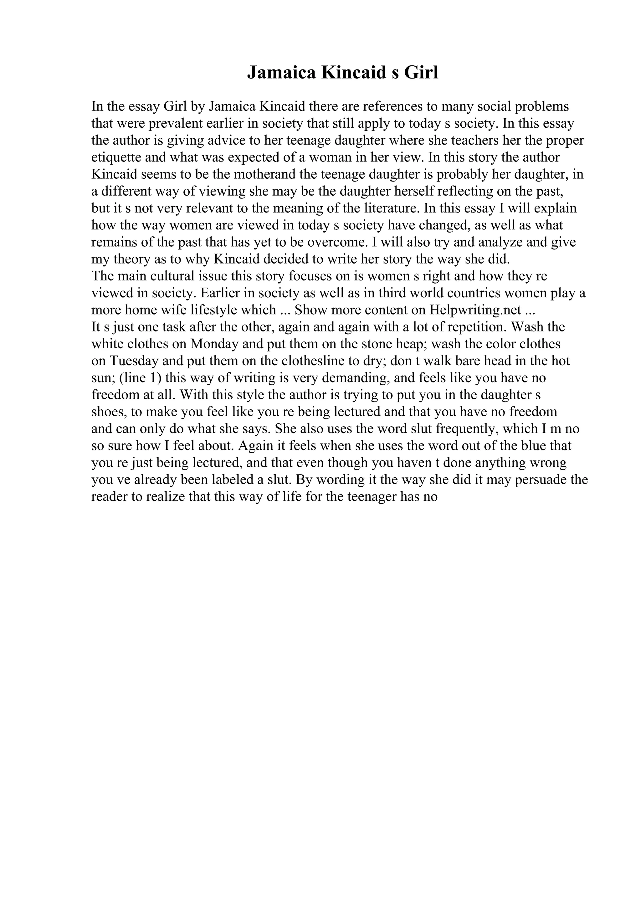 Visual Analysis Essay Examples. Visual Analysis Essay Example Topics ...