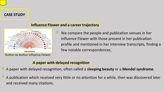 Picture of IEEE paper study on Influence Flower of Academic Entities. | PPTX