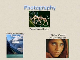 Photography-Photo shopped Image--Nature Photography--Afghan Woman--By: Steve McCurry-
