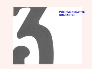POSITIVE NEGATIVE CHARACTER  