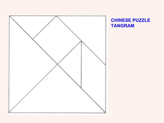 CHINESE PUZZLE TANGRAM 
