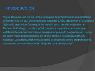 Visual basic | PPTX
