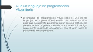 Visual basic | PPTX