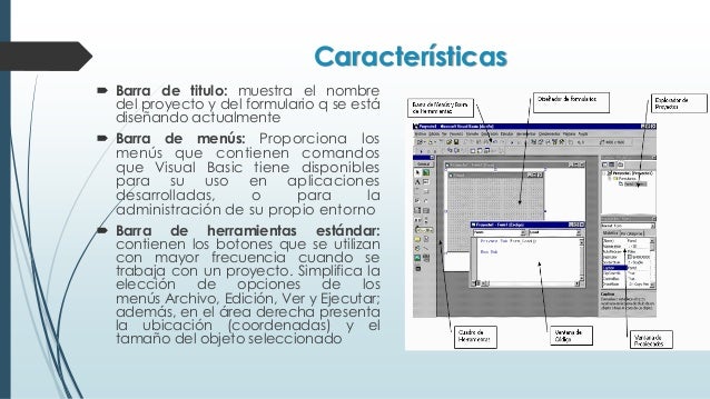 Resultado de imagen para caracteristicas de visual basic .net