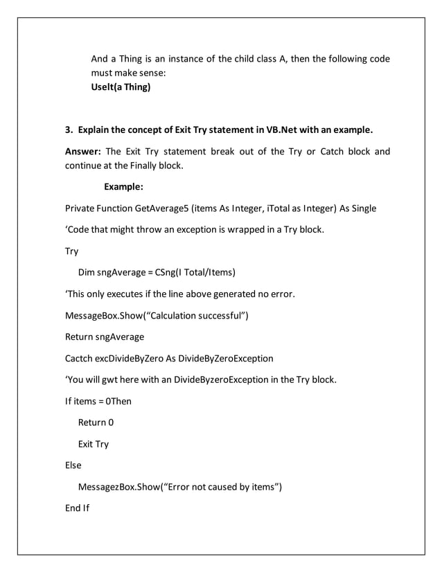 Visual basic bt0082 | PDF