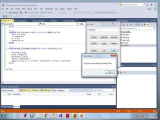 Visual Basic User Interface-VI | PPTX