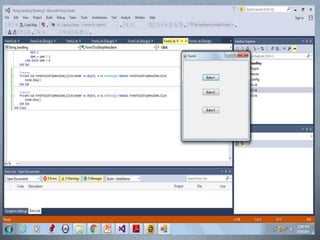 Visual Basic User Interface-VI | PPTX