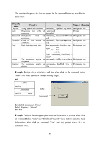 Visual basic 6.0 | PDF