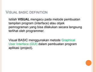 Visual Basic 6 - 1.ppt
