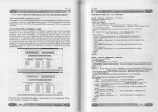 wæÆ ï VISU A L BASIC como debe ser... 
CALCULWiWSDÍAS DE FERTILIDAD SEGÚN ELMÉTODODELRITMO 
G C liíS MENSTRUALES REGULARES 
Si una mujer tiene ciclos Menstruales Regulares, sus días probables de fertilidad empiezan 
a losódíasde su primer día de menstruación y duran 13 días. Por ejemplo: Si su primer 
día de menstruación fue el 01 de Oct, sus días fértiles empiezan el 7 de Oct y terminan en 
19deOct. 
OCLQ8 MENSTRUALES IRREGULARES 
Para determinar los días probables de fertilidad en mujeres con ciclos Menstruales 
Irregulares, se tiene que saber cuál es el período de días mas largo y mas corto en los 
últimos 6 (seis) ciclos menstruales. A la cantidad de días mas corto se le resta 18 
(dieciocho) para obtener a los cuantos días de su primer día de menstruación empieza 
sus días fértiles y al periodo de días mas largo se le resta 11 (once) para obtener a los 
cuantos días de su primer día de menstruación terminan sus días fértiles. Por ejemplo, 
si el periodo de días mas corto fue de 24 días y el ciclo mas largo fue de 32 días, 
entonces, sus días fértiles empiezan a los seis días de su primer día de menstruación 
(contando uno el primer día de su menstruación) y terminan a los 21 días de iniciado su 
periodo menstrual. 
■». M t T O D O " D E L R I T M O " O M E T O D O " N A T U R A L " 
D I A i» P R O B A R L E S D E E E R T I I ID A D E N 
M i t r . * li u « c ió n l l r g u l . « I M c n i l i u o c i ó n l i i a g u l a i 
r D Ía d o M e n stru ació n : D o m in g o , 2 3 ck» E n e ro d e 2 0 0 0 
•A S P R O B A B L E S E N C IC 
NO FERTILIDAD 
L O M E N S T R U A L R E G 
F E R T IL I D A D 
J L A R D E : .............................. 
NO FERTILIDAD 
2 3 / 0 1 /0 0 2 9 /0 1 /OU 1 1 /0 2 /0 0 
2 4 /0 1 / 0 0 3 0 / 0 1 /0 0 1 2 /0 2 /0 0 
2 5 /0 1 / 0 0 3 1 / 0 1 /0 0 1 3 /0 2 /0 0 
2 6 /0 1 / 0 0 0 1 / 0 2 /0 0 1 4 /0 2 /0 0 
2 7 /0 1 / 0 0 0 2 / 0 2 /0 0 1 5 / 0 2 /0 0 
2 8 / 0 1 /0 0 0 3 / 0 2 / 0 0 — 1 6 /0 2 /0 0 
0 4 / 0 2 /0 0 1 7 /0 2 /0 0 
0 5 / 0 2 /0 0 1 0 /0 2 /0 0 
0 6 / 0 2 /0 0 J T J 1 9 /0 2 /0 0 
FU EN TE O B S T E T R IZ M at a llan a H u rtad o - Cop. 7 5 9 7 S e i v icio d e C o n se je ría IN N P A R E S * C hiciayo 
D IA S P R O B A B L E S D E F E R T IL I D A D E N 
M e n s t r u a c i ó n R é g u l a i M e n s t r u a c i ó n li r é g u l a i 
1 et. D í a d e M e n stru ació n : M a lte s , 0 4 d e E n e ro d e 2 0 0 0 
P e ó o d o m a s c o ito : 2 6 d í a s y p e í io d o m a s largo: 31 d ía s 
D IA S P R O B A B L E S E N C IC L O M E N S T R U A L I R E G U L A R D E . 
N O FERTILID AD F E R T IL I D A D N O FERTILIDAD 
0 4 /0 1 /0 0 
0 5 /0 1 /0 0 
0 6 /0 1 /0 0 
0 7 /0 1 /0 0 
0 8 /0 1 / 0 0 
0190//0011//0000 
1112//0011//0000 
1 3 / 0 1 /0 0 
1 4 / 0 1 /0 0 
1 5 / 0 1 /0 0 
1 6 /0 1 / 0 0 
1 7 /0 1 / 0 0 
1 8 /0 1 / 0 0 
1 9 /0 1 / 0 0 
2 5 /0 1 /0 0 
2 6 / 0 1 /0 0 
2 7 /0 1 /0 0 
2 8 /0 1 /0 0 
2 9 /0 1 /0 0 
3 0 /0 1 /0 0 
3 1 / 0 1 /0 0 
01/0 2 /0 0 
02/02/00 
FU EN TE O B S T E T R IZ : S u s a n a M a ta la n a H u rlad o - C o p 7 5 9 7 S e iv ic io d e C o n se je ría IN N P A R E S - C N d a y o 
Para desarrollar esta aplicación, dibuje en un formulario 2 controles Frame, 2 boto­nes 
de comandos, 4 etiquetas y 3 ListBox. 
► 246 G rupo E ditorial Megabyte^ 
CAPÍTULO V: Ingreso Personalizado de Datos 
i n s t r u c c i o n e s d e l o s b o t o n e s 
B O T Ó N P E R IO D O M E N S T R U A L R E G U L A R 
Prívate Sub Commandl_Click() 
Dim fecha As String 
Dim R, X As Integer 
Listl.Clear : ListíClear : List3.Clear 
fecha = InputBox(“Ingrese la Fecha del Primer Día” + Chr(13) + “ de la 
última menstruación”, “MENSTRUACION REGULAR”) 
If Not IsDate(fecha) Then 
MsgBox “HA INGRESADO UNA FECHA INCORRECTA”, 16, “CUIDADO” 
Else 
R = MsgBox(“ ler. Día de Menstruación + Format(CDate(fecha), “Long 
Date”), 36, “ES LA FECHA CORRECTA”) 
If R = 6 Then 
Labell=” ler. Día de Menstruación:”+Format(CDate(fecha),”Long Date”) 
Frame2 = “DIAS PROBABLES EN CICLO MENSTRUAL REGULAR DE: “ 
For X = 0 To 5 
Listl.Addltem (CDate(fecha) + X) 'DIAS PROBABLES DE NO FERTILIDAD 
Next X 
For X = 6 To 18 
List2.AddItem (CDate(fecha) + X) ‘DIAS PROBABLES DE FERTILIDAD 
Next X 
For X = 19 To 27 
List3.AddItem (CDate(fecha) + X) ‘DIAS PROBABLES DE FERTILIDAD 
Next X 
End If 
E ndlf 
End Sub 
BOTÓN PERIODO MENSTRUAL REGULAR Prívate Sub Command2_Click() 
Dim fecha As String 
Dim L, C, INICIO, FINAL, R, x As Integer 
C = Val(InputBox(“Número de días más corto”,"DE LOS ULTIMOS 6 CICLOS MENSTRUALES")) 
L = Val(InputBox(“Número de días más largo “, “DE LOS ULTIMOS 6 CICLOS MENSTRUALES')) 
INICIO = C - 18 
FINAL = L - 11 
MsgBox “El período fértil empieza a los “ & INICIO & “ días de la menstruación” & Chr(13) & “ y 
termina después de “ & FINAL & “ dias de tu mestruación”, 64, “CUlDAIX V’ 
fecha=InputBox(“ingresa ek día de tu última menstruación”,’’MENSTRUACION IREGULAR”) 
If Not IsDate(fecha) Then 
MsgBox “HA INGRESADO UNA FECHA INCORRECTA ”, 16, “CUIDADO” Else 
If R = 6 Then 
Labell = “ 1er. Día de Menstruación: “ + Format(CDate(fecha), “Long Date”) 
Labell = Labell & Chr(13) & “Periodo mas corto: “ & C & " días y 
periodo mas largo: “ & L & “ días” 
Frame2 = “DIAS PROBABLES EN CICLO MENSTRUAL IREGULAR DE: “ 
For x = 0 To INICIO - 2 
Listl.Addltem (CDate(fecha) + x) ‘DIAS PROBABLES DE NO FERTILIDAD 
Next x 
For x = INICIO - 1 To FINAL 
List2.AddItem (CDate(fecha) + x) ‘DIAS PROBABLES DE FERTILIDAD 
Next x 
For x = FINAL + 1 To 30 
List3.AddItem (CDate(fecha) + x) ‘DIAS PROBABLES DE FERTILIDAD 
Next x 
End If 
End If 
End Sub 
 