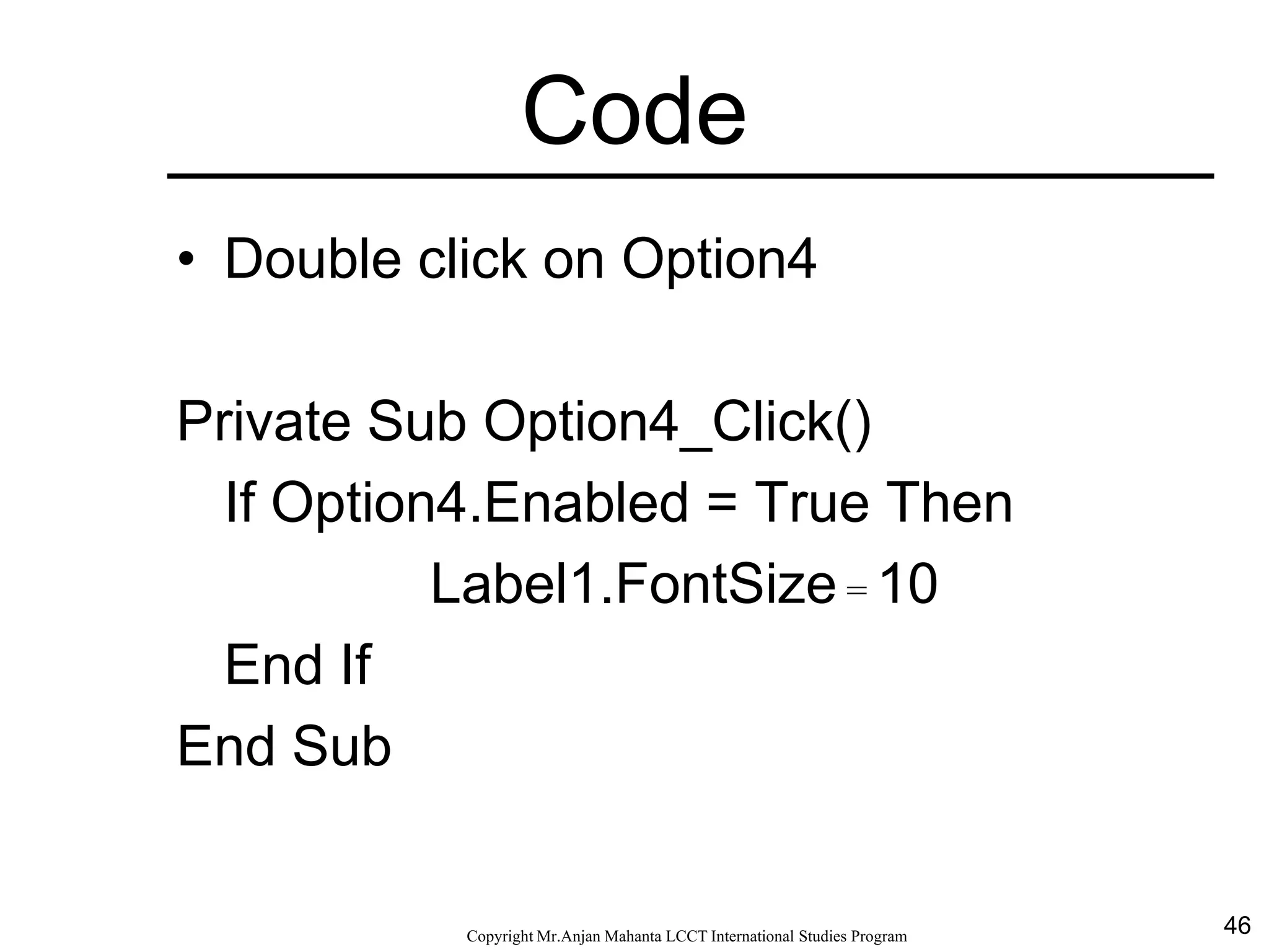 Visual Basic 6.0 | PDF