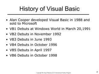 Visual Basic 6.0 | PPT