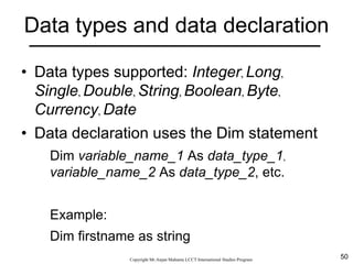 Visual Basic 6.0 | PPT