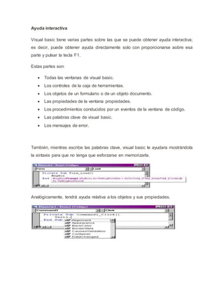 Visual basic 6.0 | DOCX