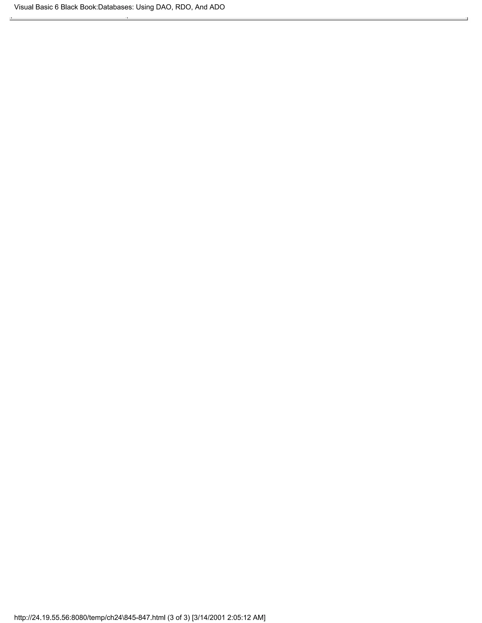 Visual Basic 6 Black Book:Databases: Using DAO, RDO, And ADO




http://24.19.55.56:8080/temp/ch24845-847.html (3 of 3) [3/14/2001 2:05:12 AM]
 