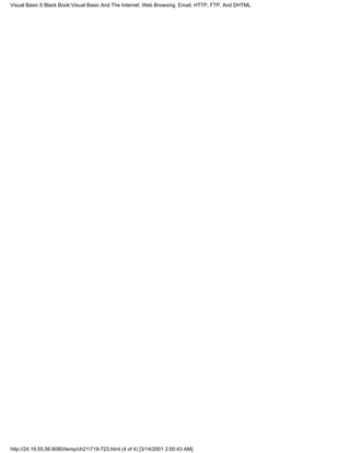 Visual Basic 6 Black Book:Visual Basic And The Internet: Web Browsing, Email, HTTP, FTP, And DHTML




http://24.19.55.56:8080/temp/ch21719-723.html (4 of 4) [3/14/2001 2:00:43 AM]
 