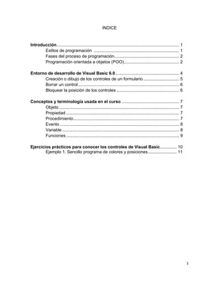 Visual basic 6 introduccion | PDF