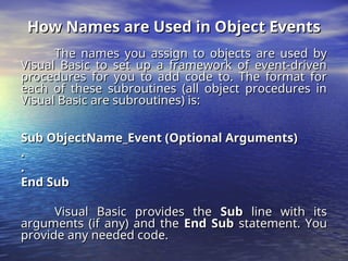 Visual Basic Application(Quick Tutorial).ppt