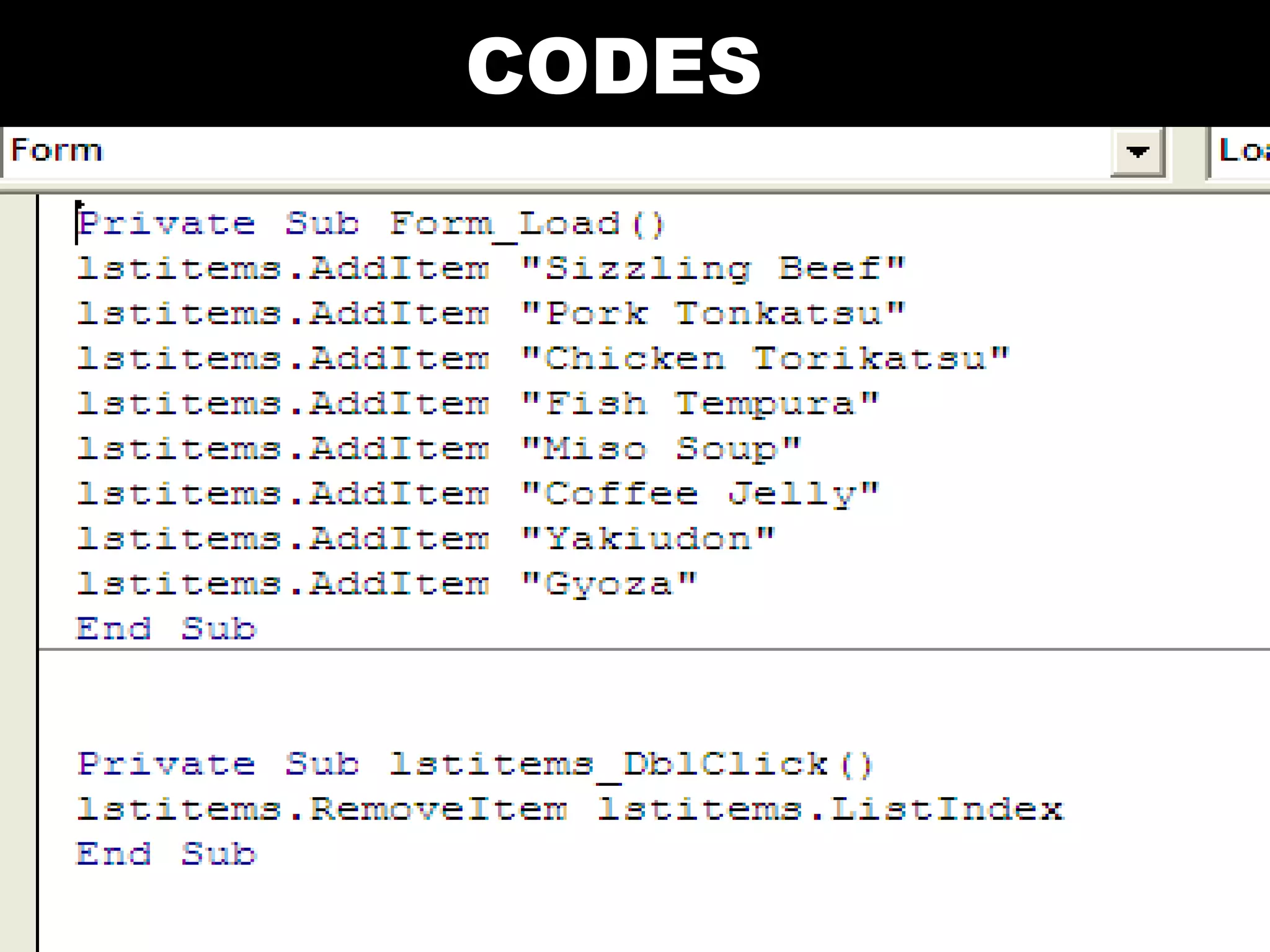 Visual Basic Codes And Screen Designs | PPT