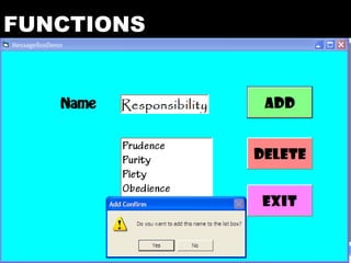 Visual Basic Codes And Screen Designs | PPT