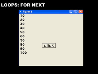 Visual Basic Codes And Screen Designs | PPT