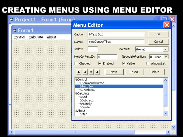Visual Basic Codes And Screen Designs | PPT