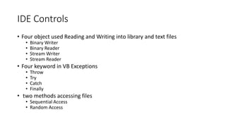 Introduction to Visual basic IDE presentation.pdf