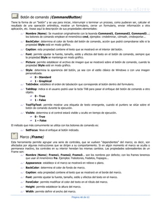 Guía básica de Visual Basic 6.0 | PDF