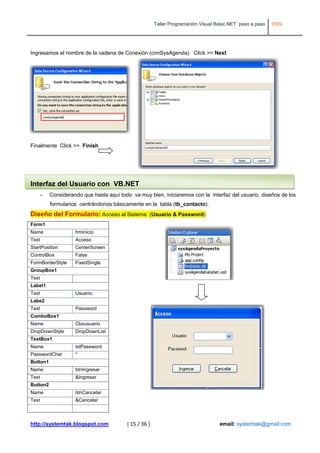 Manual Visual Basic .NET SQL Server paso a paso | PDF