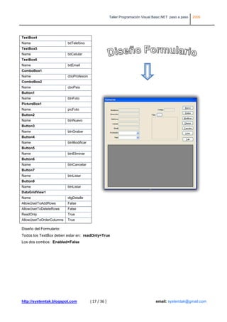 Manual Visual Basic .NET SQL Server paso a paso | PDF