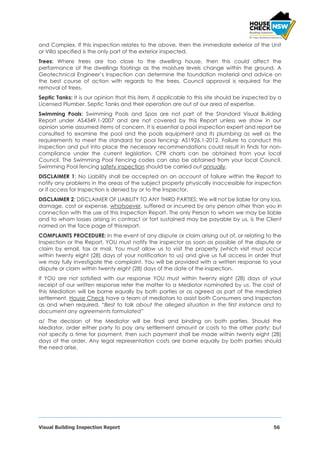 Visual Property Inspection Report Example Visual Building Inspection Report - House Check NSW | PDF