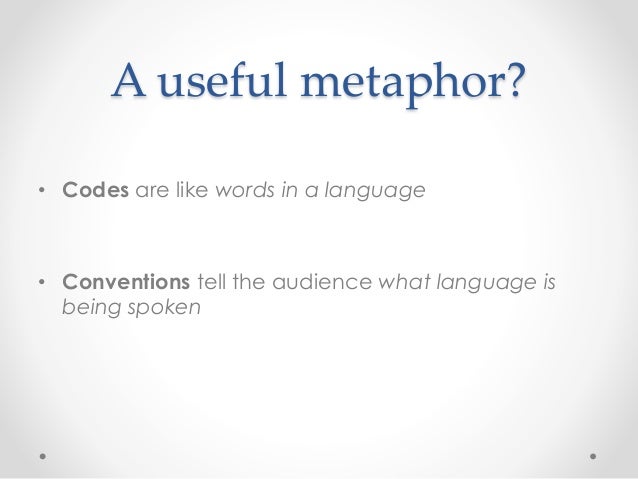 An introduction to visual codes (MS1)