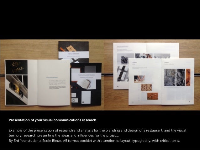 visual communications design