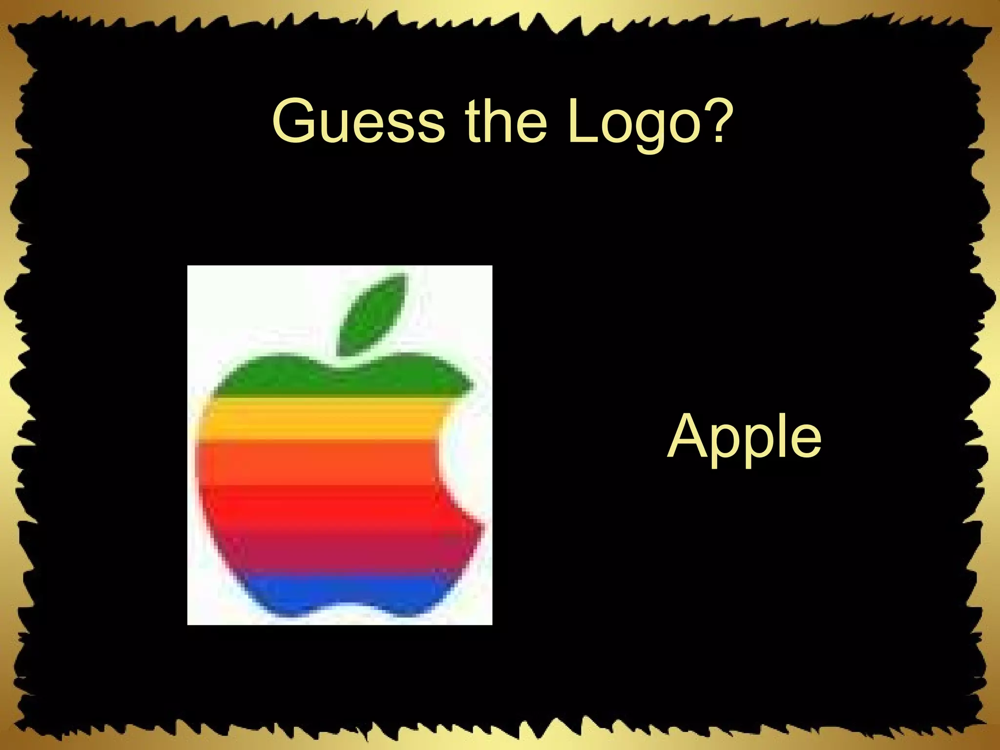 Guess the Logo? Apple 