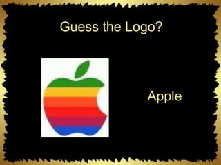 Guess the Logo? Apple 