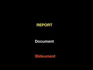 REPORT Document Slideument 