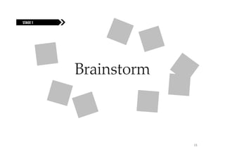 FUELING
STAGE 1 THE FIRE




                   Brainstorm



                                11
 